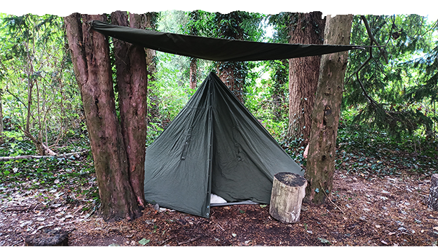 Tarpaufbau Tarpaufbau